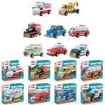 Construction Building Blocks - Cogo Transport Vehicles